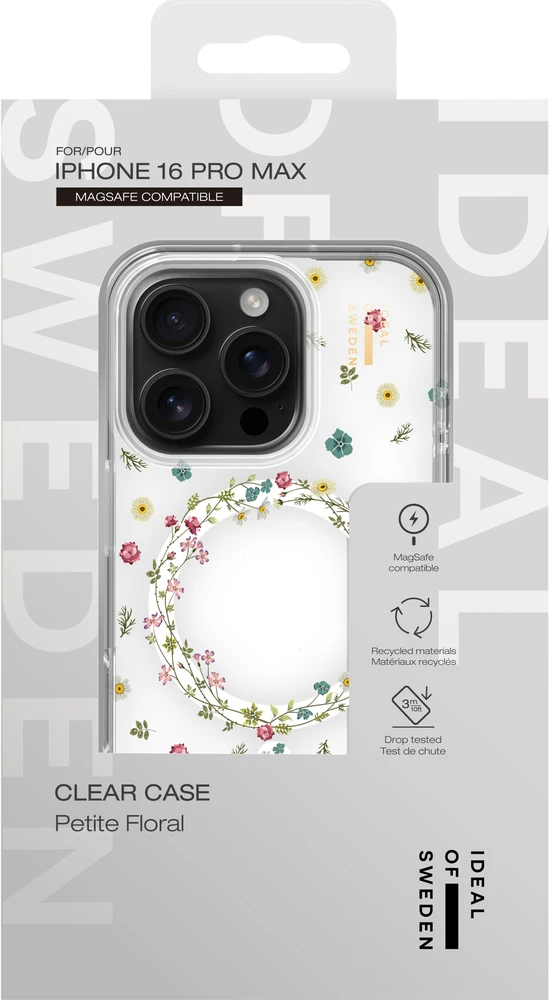 Telefono dėklas - Ideal of Sweden iPhone 16 Pro Max MagSafe Petite Floral