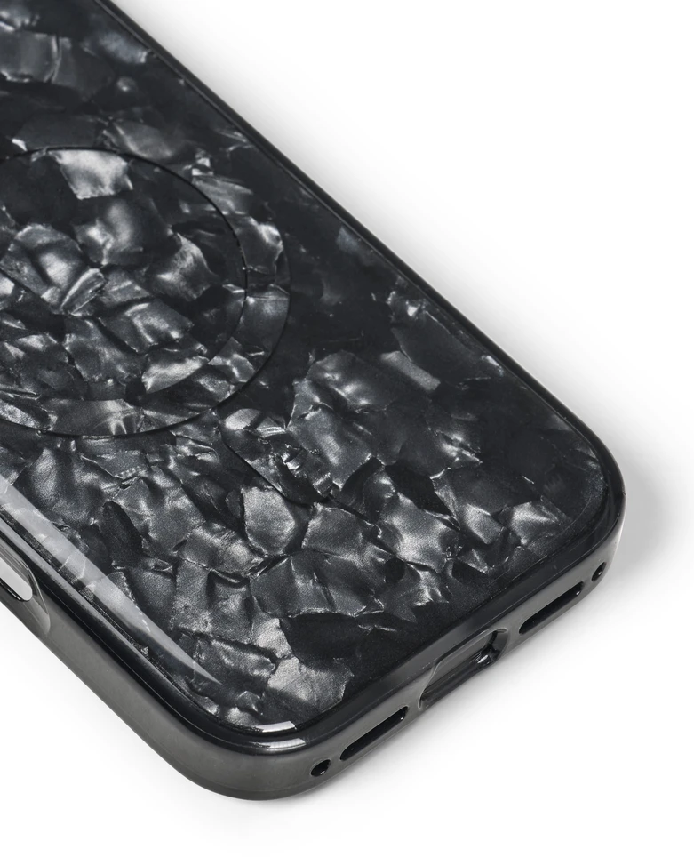 Telefono dėklas - Ideal of Sweden iPhone 16 Pro Max MagSafe perlamutrinis juodas