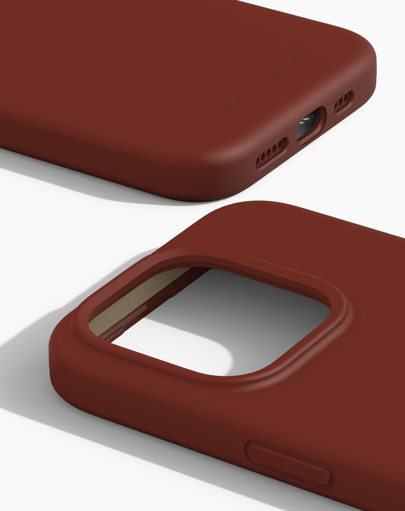 Telefono dėklas - Ideal of Sweden iPhone 15 Pro MagSafe Dark Amber