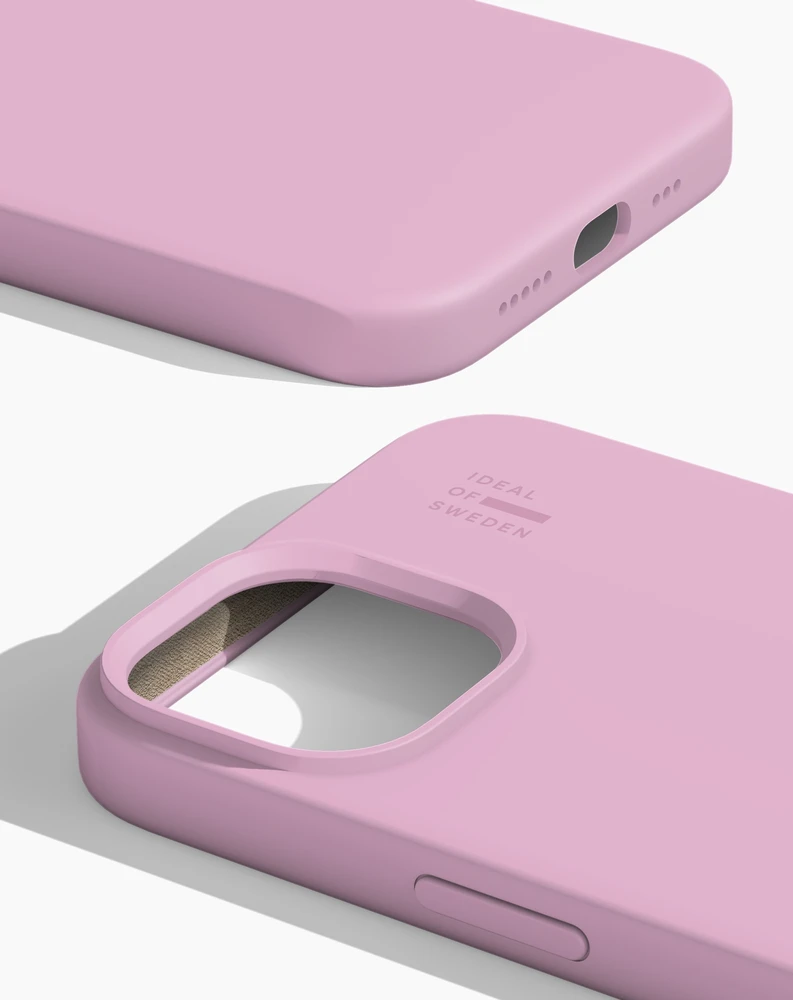 Telefono dėklas - Ideal of Sweden MagSafe silikoninis dėklas iPhone 13/14, rožinis