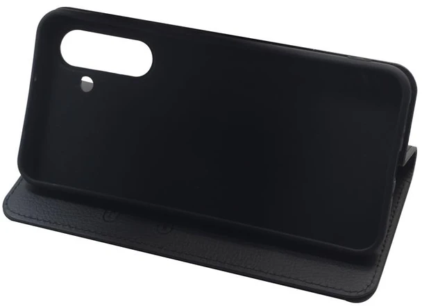 Just Must JM STAND FLIP CASE dėklas, skirtas Galaxy A26, juodas
