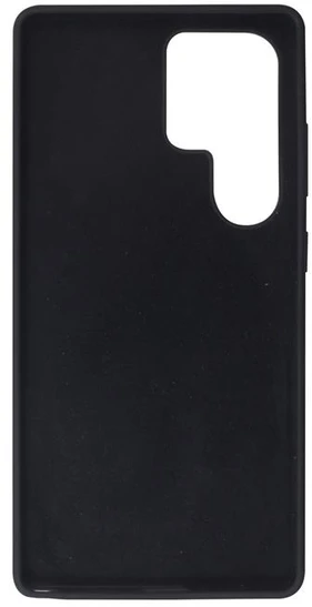 „Just Must JM REGULAR DEFENSE SILICONE“ dėklas, skirtas „Galaxy S25 Ultra“ (juodas)