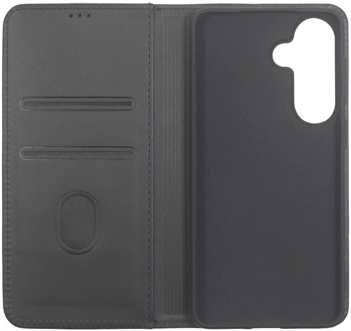 Dėklas Just Must JM STAND FLIP CASE, skirtas Galaxy S26 Plus, juodas