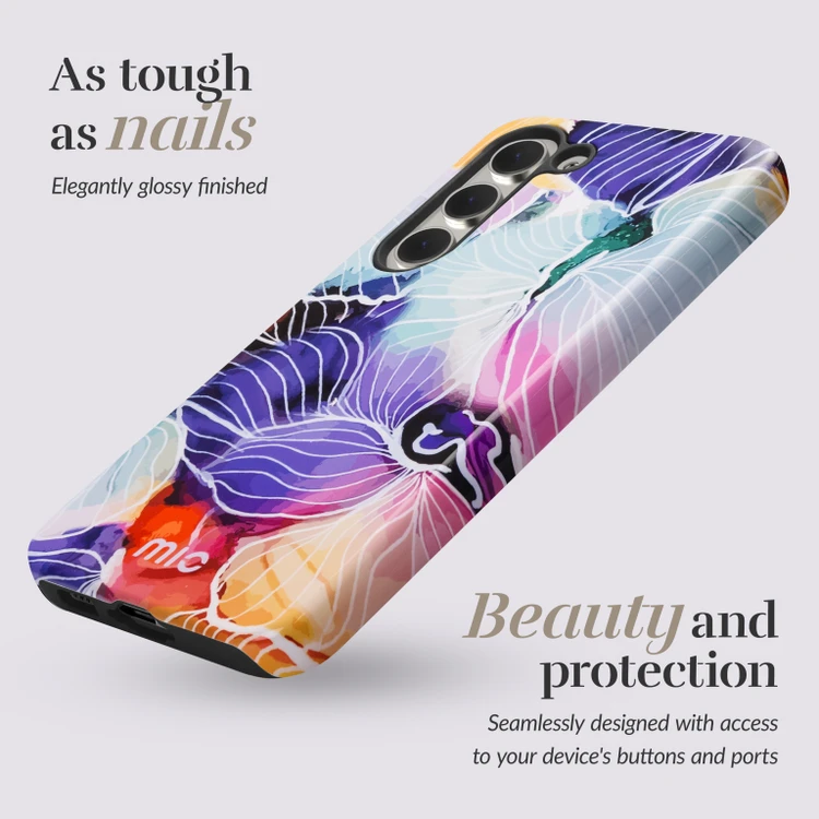 Dėklas MIO Flowers Magsafe Compatible for Samsung S24 5G