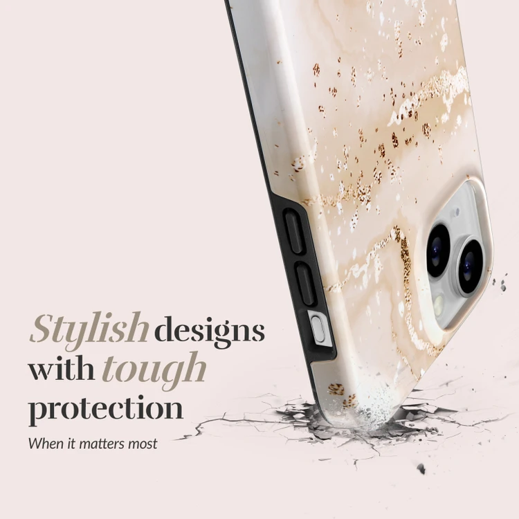 Dėklas MIO Gold Marble Magsafe Compatible for iPhone 17