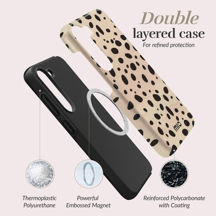 Dėklas MIO Spots Magsafe Compatible for Samsung S25 Plus 5G