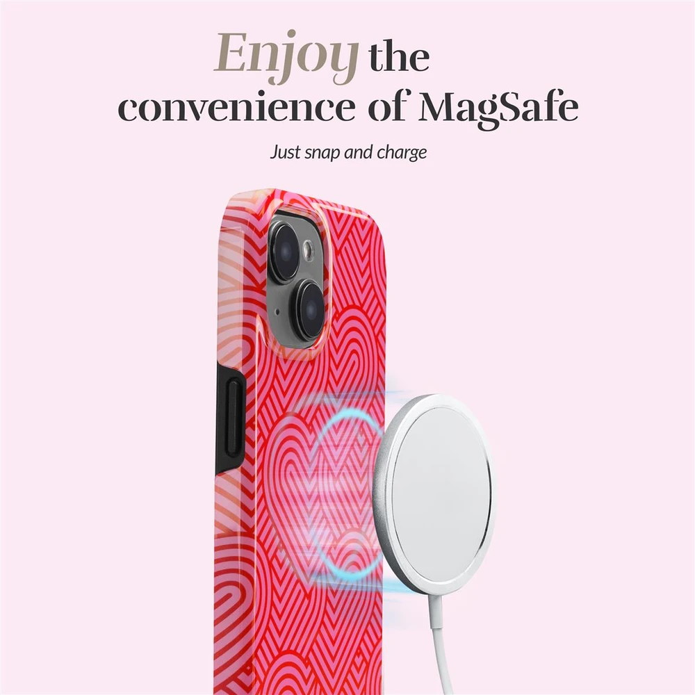 Dėklas MIO Wild Hearts Magsafe Compatible for iPhone 16 Pro Max
