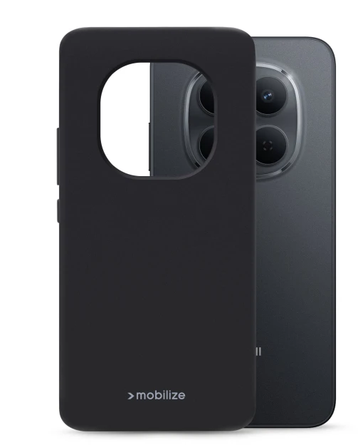 Dėklas Mobilize Rubber Gelly Case Xiaomi Redmi Note 15 Pro 5G Matt Juodas