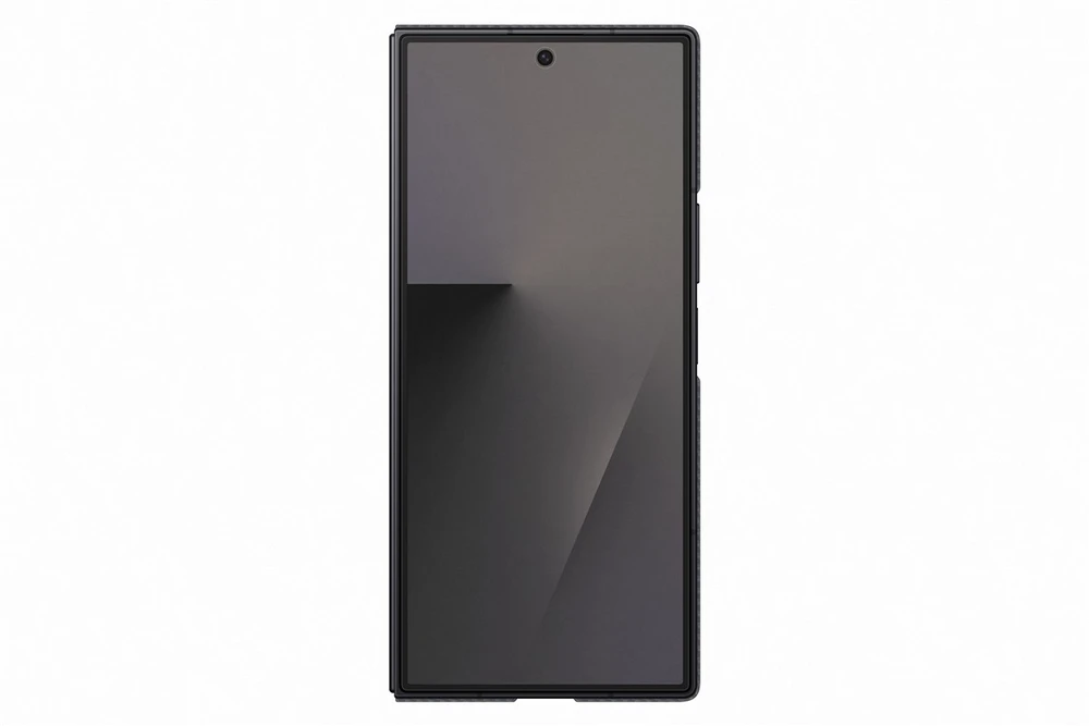 XF966SBEGWW anglies pluošto apsauginis dėklas Samsung Galaxy Fold7, Juodas