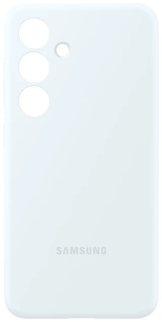 Dėklas Samsung Galaxy S24 silikoninis dangtelis Baltas