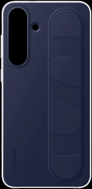 Samsung Galaxy S25 FE dėklas stovint, tamsus Mėlyna