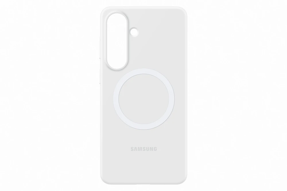 ES947CW silikoninis magnetinis dėklas „Samsung Galaxy S26 Plus“, baltas