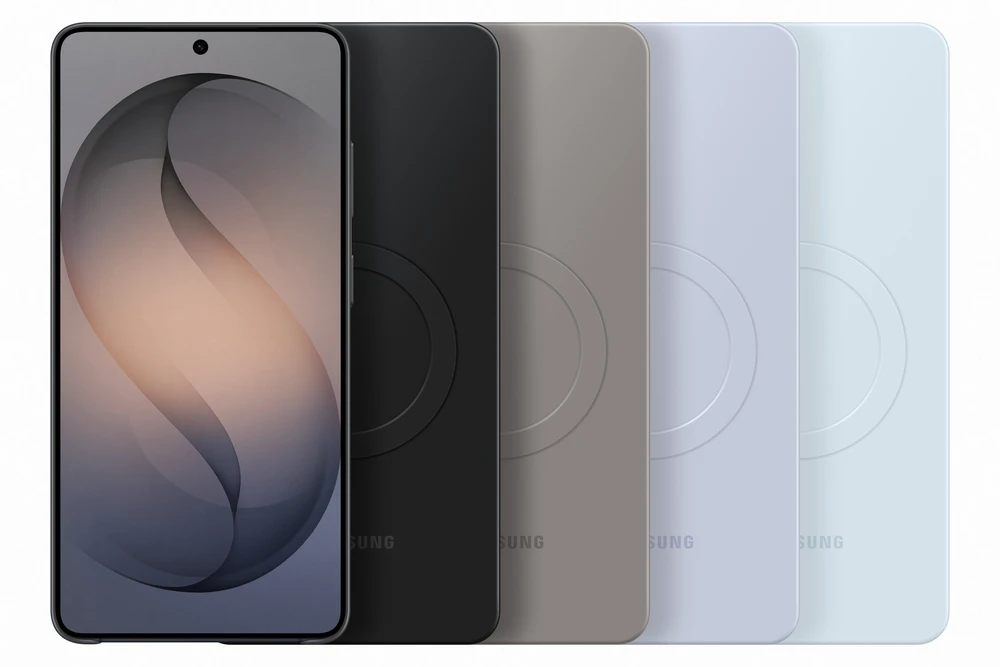 Telefono Dėklas - Samsung Galaxy S26 Ultra Slim Magnetinis Dėklas, Belaidis Įkrovimas, Pilkas