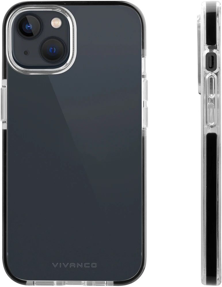 Telefono dėklas - Vivanco Rock Solid iPhone 14 Plus Skaidrus