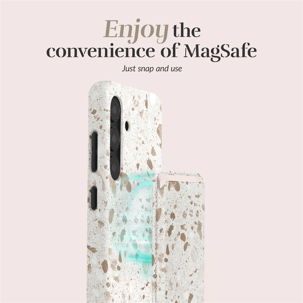 Dėklas MIO Soft Terrazzo Magsafe Case Compatible Card Holder