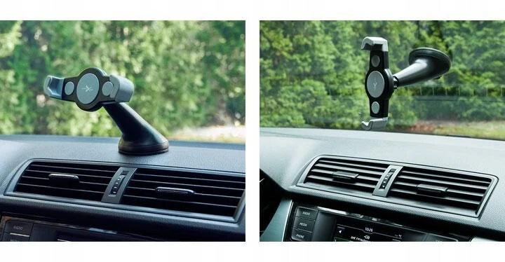 Telefono Laikiklis - EXTREME L Telefono Laikiklis Automobiliui Su Siurbtuko Tvirtinimu, 120–180 Mm, 360°, 15 Cm
