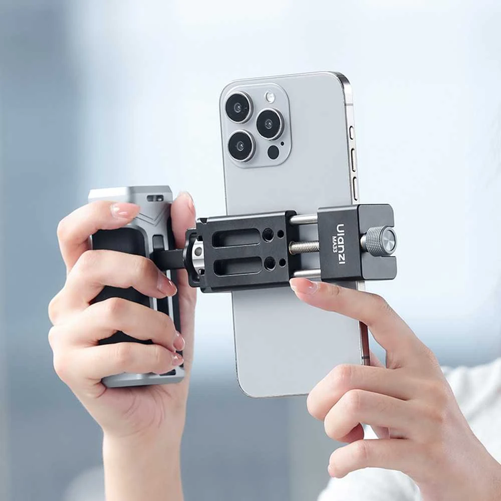 Laikiklis 2x Stopka Iso 1/4" Arca Swiss Uka Na Telefonas Išmanusis telefonas / Ulanzi / Ma33
