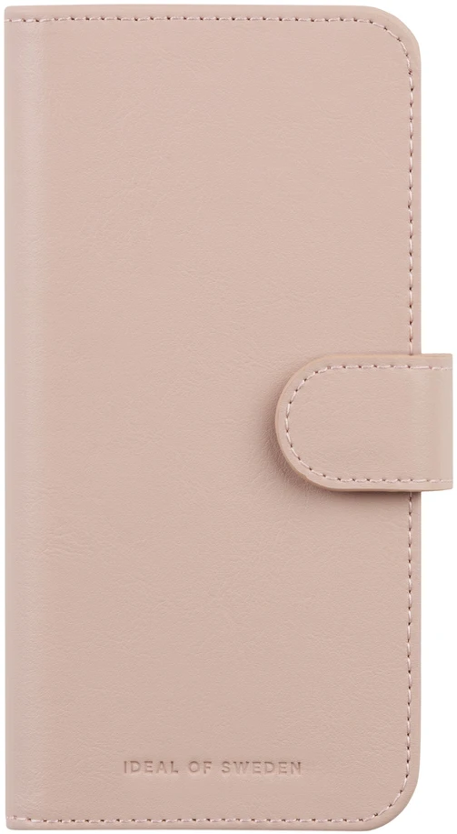 Telefono piniginės dėklas - Ideal of Sweden „Magnet Wallet+“ knygelės tipo dėklas iPhone 13/14/15/16E, modelis 2944460, rožinis