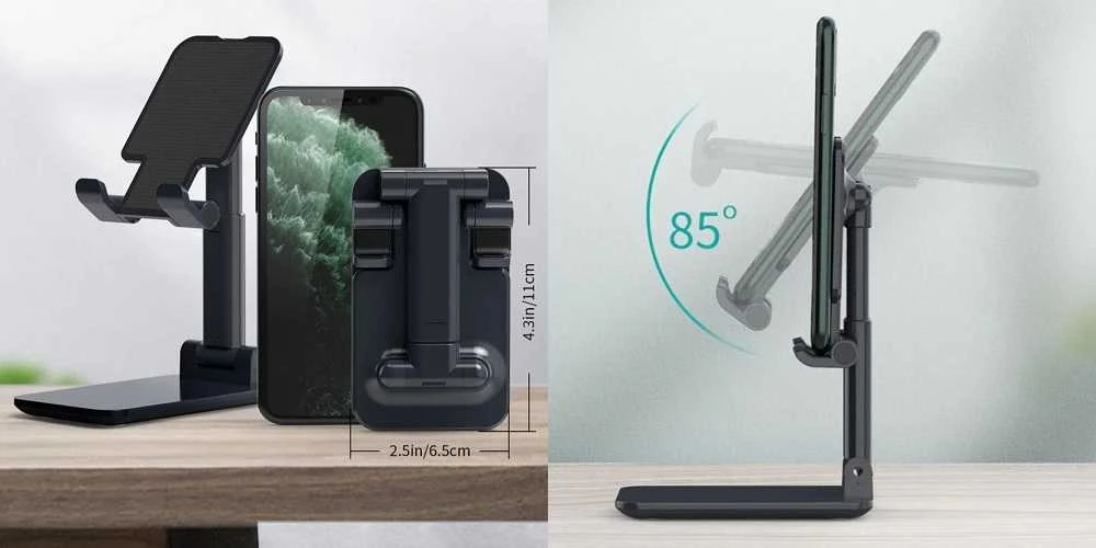 Choetech Chotech H88-BK telefono stovas (juodas)