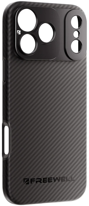 Telefonų dėklas - Freewell iPhone 17 Pro Max 17mm objektyvo tvirtinimas Kevlar pluoštas
