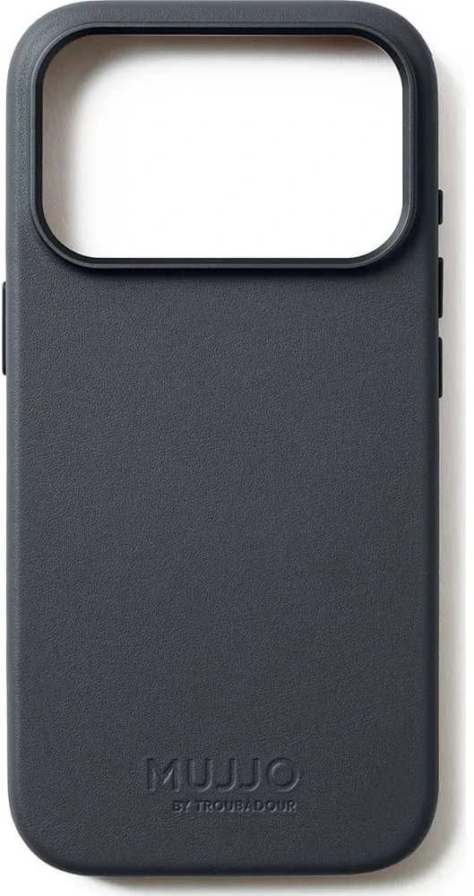 Mujjo Full Odinis dėklas MagSafe Case for iPhone 17 Pro Pilkas