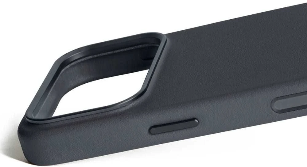 Mujjo Full Odinis dėklas MagSafe Case for iPhone 17 Pro Pilkas
