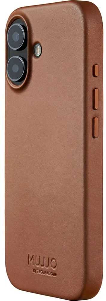 Mujjo Full Odinis dėklas MagSafe Case for iPhone 17 Brown