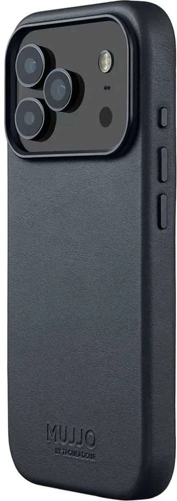 Mujjo Full Odinis dėklas MagSafe Case for iPhone 17 Pro Pilkas