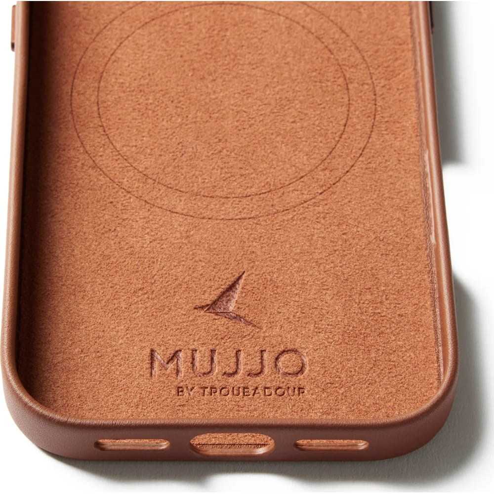 Mujjo Full Odinis dėklas MagSafe Case for iPhone 17 Brown