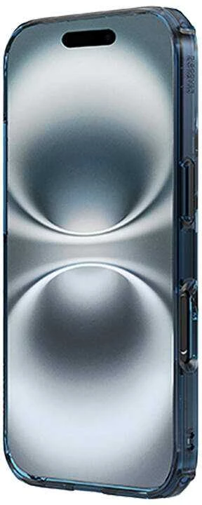 Nillkin Nature TPU Pro magnetinis iPhone 16 Plus dėklas (mėlynas)
