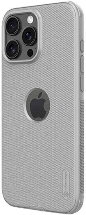 Dėklas Nillkin Super Frosted Shield Pro iPhone 16 Pro (pilka)