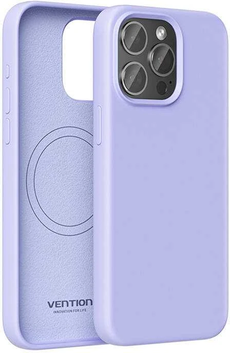Vention KUFV0-40 silikoninis dėklas, skirtas iPhone 15 Pro Max (violetinė)