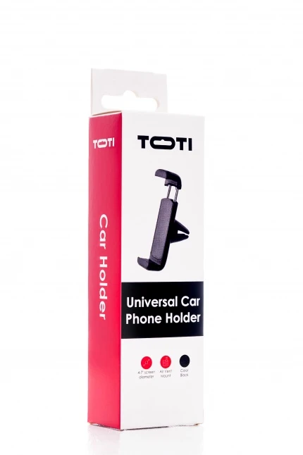 SEEK TOTI Mini Car Air Vent Phone Holder, Juodas