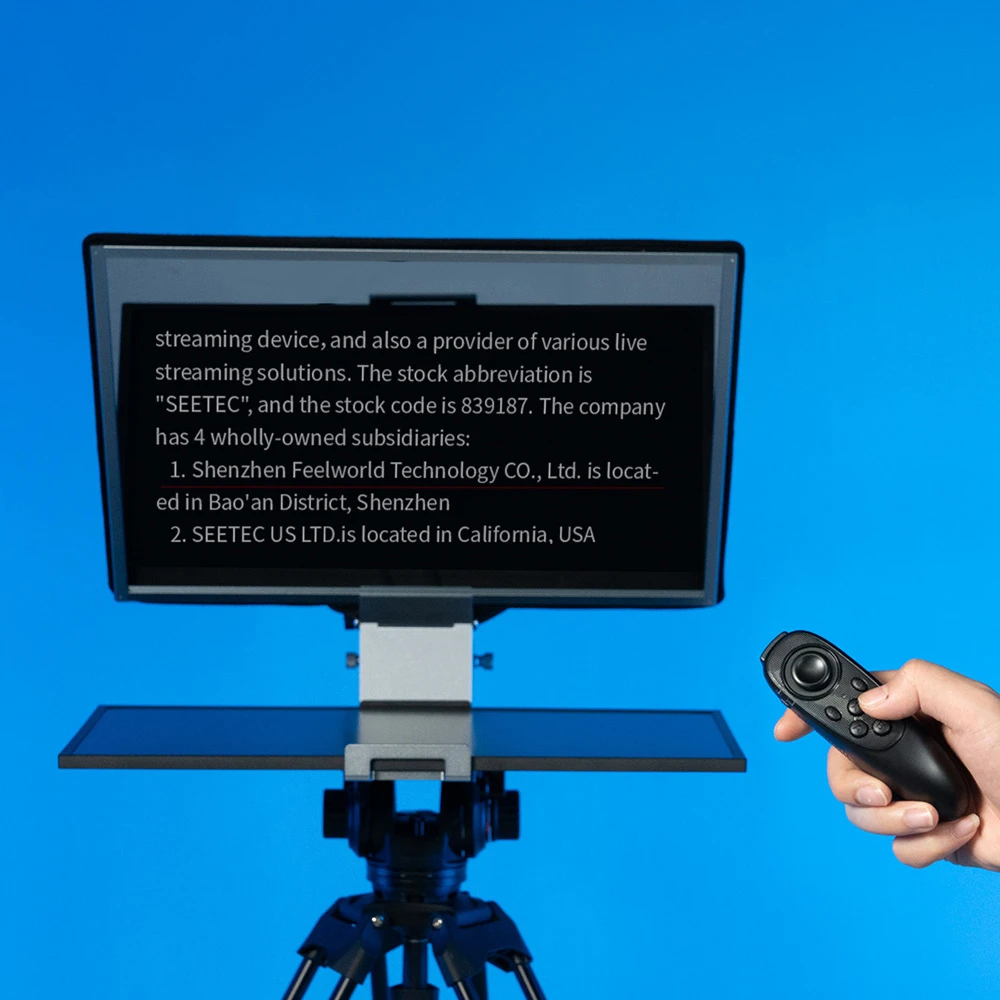 Teleprompter - Feelworld TP21 21" Atspindžio Ekranas, 70/30 Šviesos Skaldytuvas Stiklas