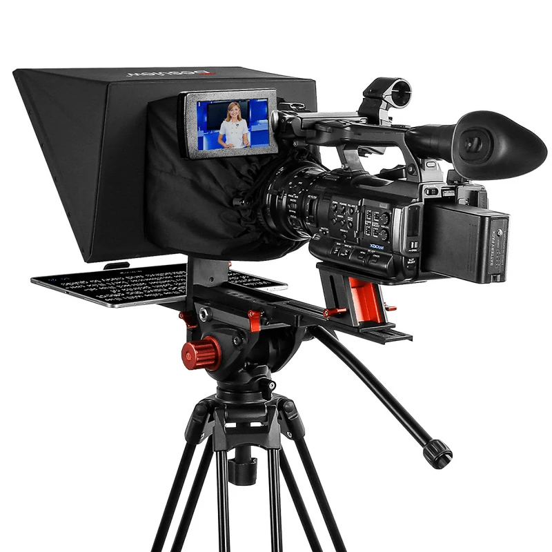 Teleprompteris - Desview TP170 17 colių Veidrodis, 26 sluoksnių Stiklas, Bluetooth Nuotolinio Valdymo Pultas