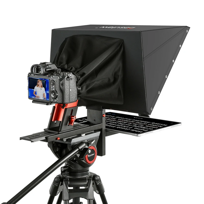 Teleprompteris - Desview TP170 17 colių Veidrodis, 26 sluoksnių Stiklas, Bluetooth Nuotolinio Valdymo Pultas