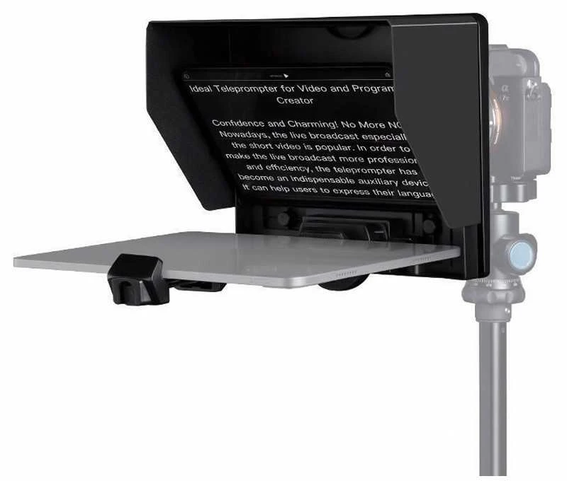 „FEELWORLD TP10“ Nešiojamasis 10 colių sulankstomas teleprompteris