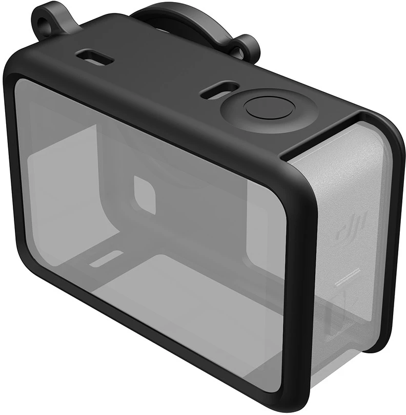 Telesin Silicone Protective Case for DJI Osmo Action 6 juodos spalvos