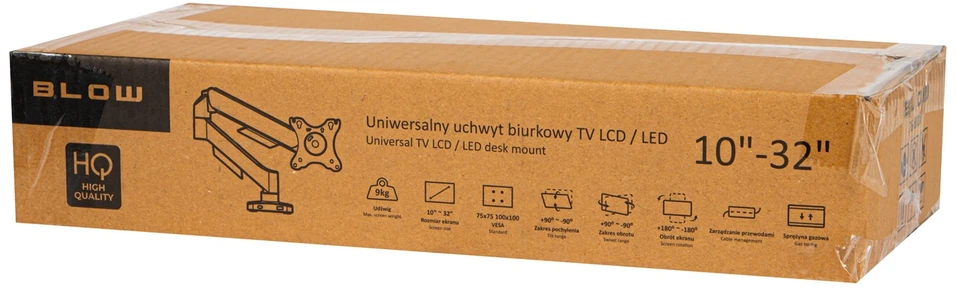Blow Aukštos kokybės 17"-32" LCD televizoriaus stalo laikiklis su jungtimi