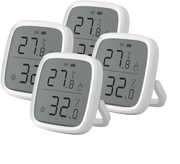 temperatūros jutiklis i wilgotności SONOFF ZigBee SNZB-02D 4Pack