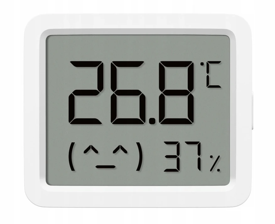 113239 Xiaomi Mi temperatūros ir drėgmės matuoklis 3 Mini baltos spalvos