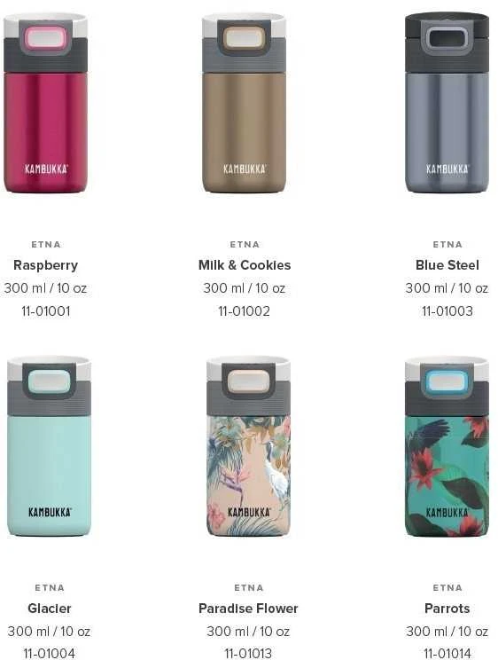 Kambukka Termo puodelis Etna Breezy Mėlyna 11-01051, 300 ml
