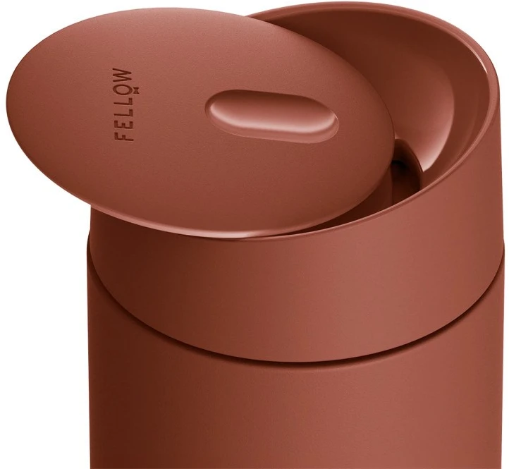 Fellow Carter Slide puodelis Sienna termo puodelis, 354 ml - rudas