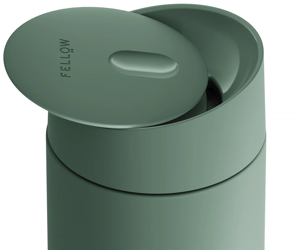 Fellow Carter Slide Mug Smoke Žalias Thermo Mug, 354ml - Žalias