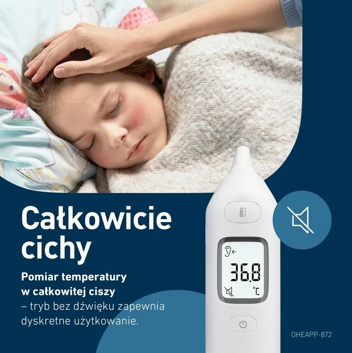 Omron ausinis infraraudonųjų spindulių termometras Gentle Temp 533 MC-E533-E