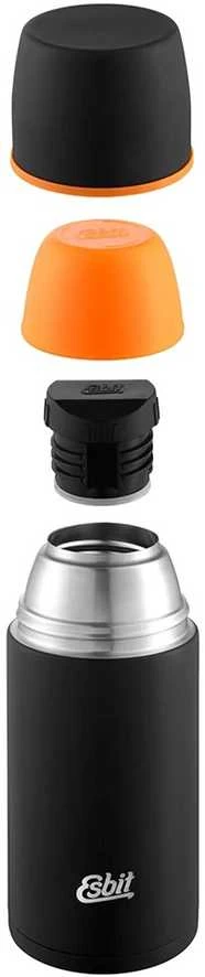 Thermos ESBIT Vacuum Flask 1L, juodas