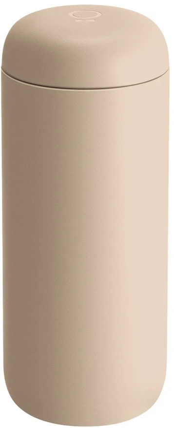 Termosinis puodelis Fellow Carter Move + apsauga nuo purslų Sand Dune, 475 ml