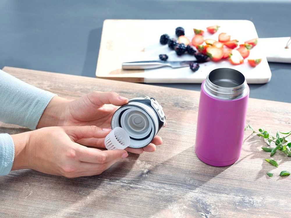 Leifheit Thermal mug Flip 350 ml Violetinė