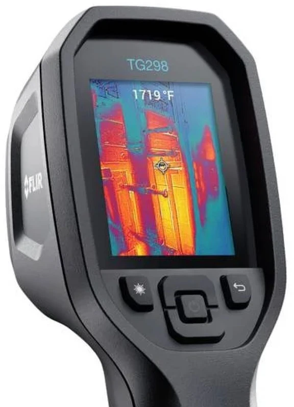 FLIR TG298 Wärmebildkamera -25 bis+1080°C Juodas Built-in display LCD 320 x 240 pikselių