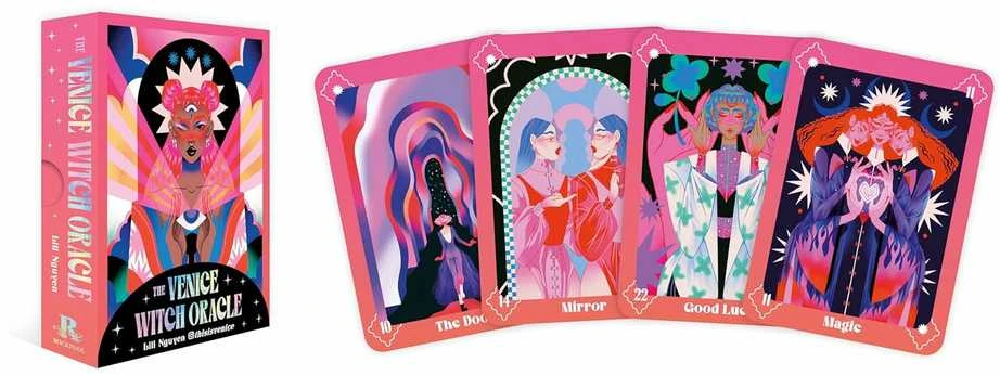 Rockpool Kolekcionuojamos Kortelės - The Venice Witch Oracle Cards, 36 Illustrated Cards